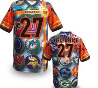 Cincinnati Bengals 27# Dre Kirkpatrick Stitched NFL Elite Fanatical Version Jersey (10)