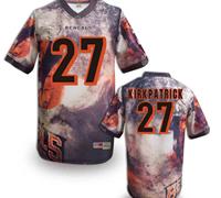 Cincinnati Bengals 27# Dre Kirkpatrick Stitched NFL Elite Fanatical Version Jersey (11)