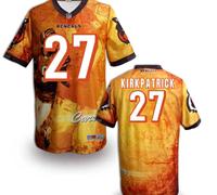 Cincinnati Bengals 27# Dre Kirkpatrick Stitched NFL Elite Fanatical Version Jersey (4)