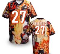 Cincinnati Bengals 27# Dre Kirkpatrick Stitched NFL Elite Fanatical Version Jersey (7)