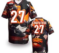 Cincinnati Bengals 27# Dre Kirkpatrick Stitched NFL Elite Fanatical Version Jersey (9)