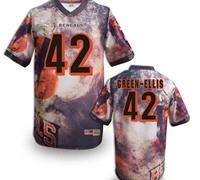 Cincinnati Bengals 42# Green-Ellis Stitched NFL Elite Fanatical Version Jersey (11)