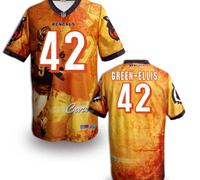 Cincinnati Bengals 42# Green-Ellis Stitched NFL Elite Fanatical Version Jersey (4)