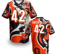 Cincinnati Bengals 42# Green-Ellis Stitched NFL Elite Fanatical Version Jersey (5)
