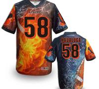 Cincinnati Bengals 58# Rey Maualuga Stitched NFL Elite Fanatical Version Jersey (12)