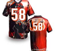 Cincinnati Bengals 58# Rey Maualuga Stitched NFL Elite Fanatical Version Jersey (3)