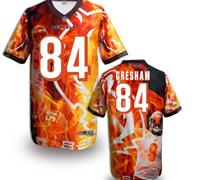 Cincinnati Bengals 84# Jermaine Gresham Stitched NFL Elite Fanatical Version Jersey (8)
