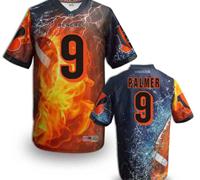 Cincinnati Bengals 9# Carson Palmer Stitched NFL Elite Fanatical Version Jersey (12)