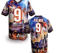 Cincinnati Bengals 9# Carson Palmer Stitched NFL Elite Fanatical Version Jersey (2)