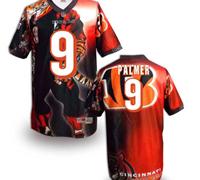 Cincinnati Bengals 9# Carson Palmer Stitched NFL Elite Fanatical Version Jersey (3)