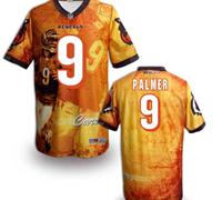 Cincinnati Bengals 9# Carson Palmer Stitched NFL Elite Fanatical Version Jersey (4)