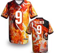 Cincinnati Bengals 9# Carson Palmer Stitched NFL Elite Fanatical Version Jersey (8)