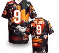 Cincinnati Bengals 9# Carson Palmer Stitched NFL Elite Fanatical Version Jersey (9)