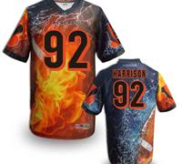 Cincinnati Bengals 92# James Harrison Stitched NFL Elite Fanatical Version Jersey (12)
