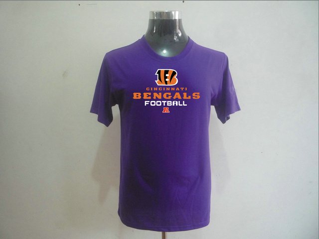 Cincinnati Bengals Big & Tall Critical Victory T-Shirt Purple