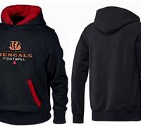 Cincinnati Bengals Critical Victory Pullover Hoodie Black & Red