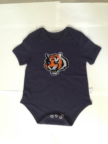 Cincinnati Bengals Newborn Creeper Set - Black