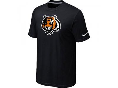 Cincinnati Bengals Tean Logo T-Shirt Black