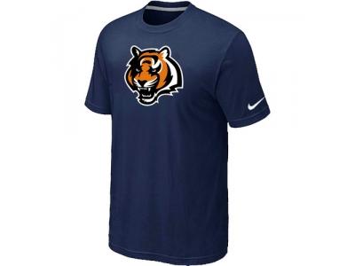 Cincinnati Bengals Tean Logo T-Shirt D.Blue