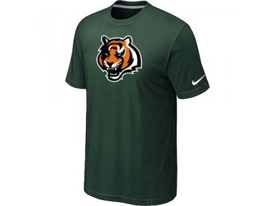 Cincinnati Bengals Tean Logo T-Shirt D.Green