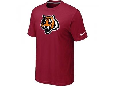 Cincinnati Bengals Tean Logo T-Shirt Red