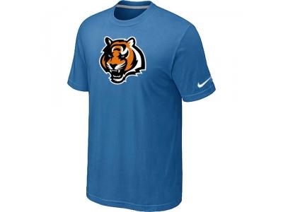Cincinnati Bengals Tean Logo T-Shirt light Blue