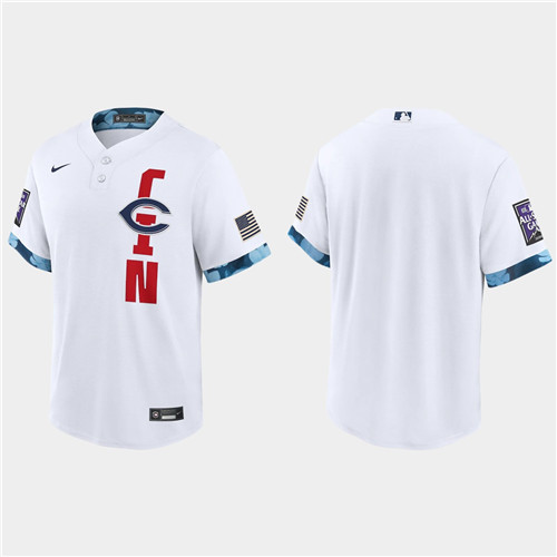 Cincinnati Reds 2021 Mlb All Star Game Fan's Version White Jersey