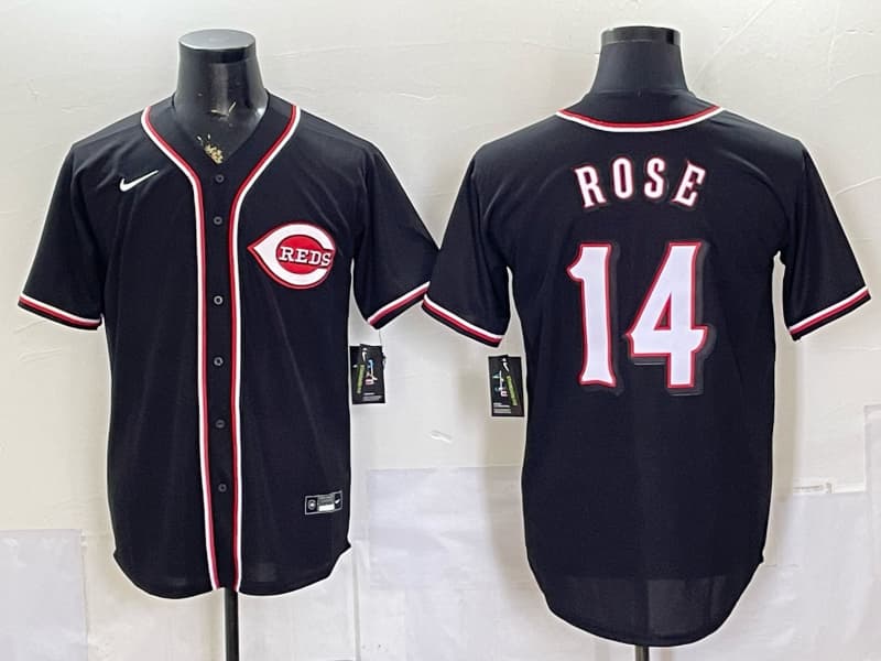 Cincinnati Reds 2026 City Connect Vapor Premier Limited Jersey - All Stitched  14 ROSE