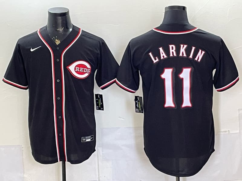 Cincinnati Reds 2026 City Connect Vapor Premier Limited Jersey - All Stitched Barry Larkin