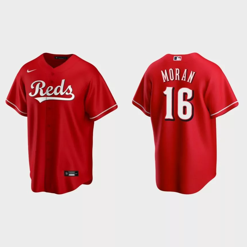Cincinnati Reds Colin Moran Replica Alternate Jersey – Scarlet