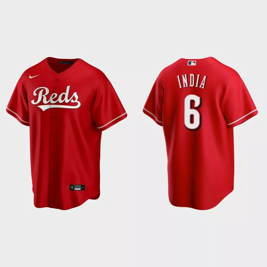 Cincinnati Reds Jonathan India Replica Jersey – Scarlet