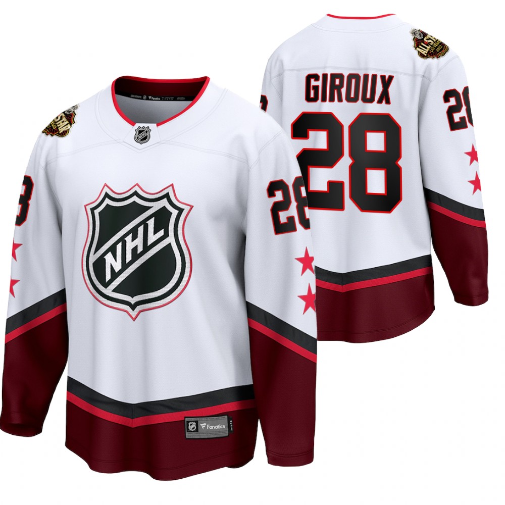 Claude Giroux Jersey Philadelphia Flyers 2022 All-Star White Eastern Conference