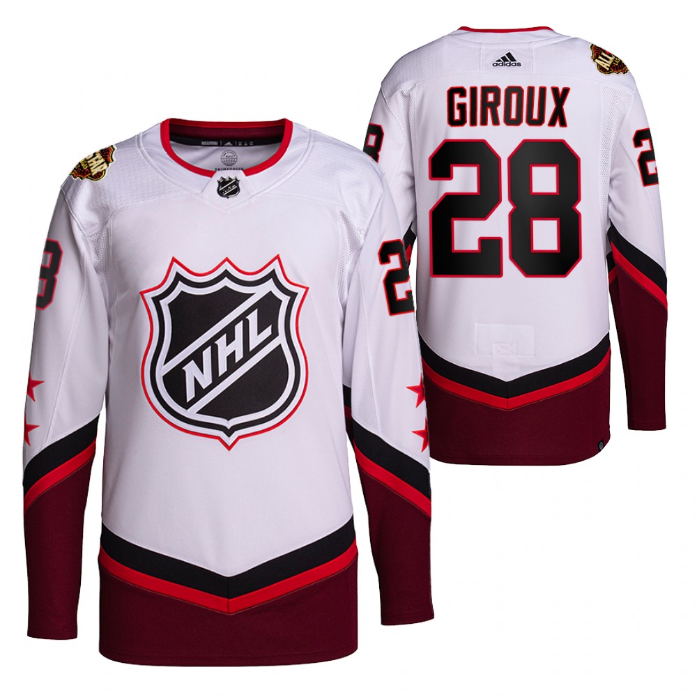 Claude Giroux Philadelphia Flyers White 2022 NHL All-Star Authentic Primegreen Jersey