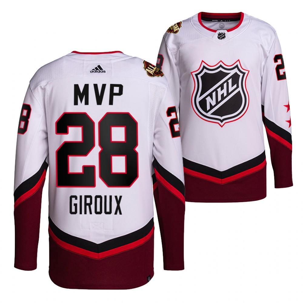 Claude Giroux Philadelphia Flyers White 2022 NHL All-Star MVP Authentic Jersey