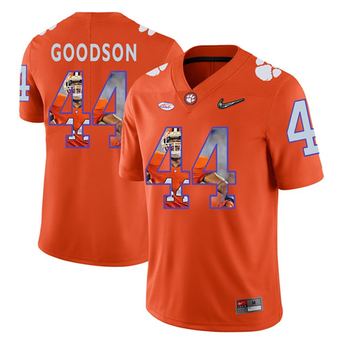 Clemson Tigers Orange B.J. Goodson College Football Portrait Jersey