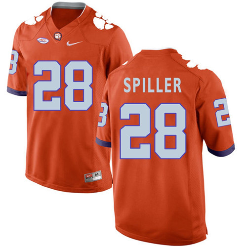 Clemson Tigers Orange C.J. Spiller Football Jersey