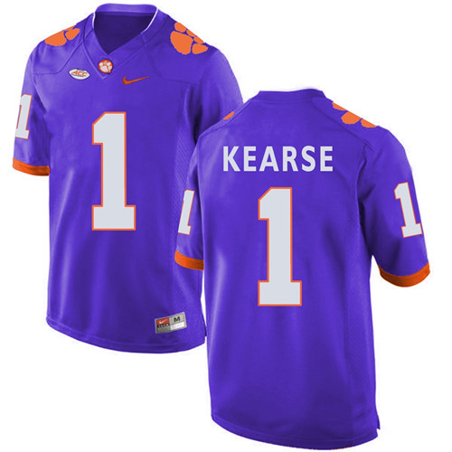 Clemson Tigers Purple Jayron Kearse Football Jersey