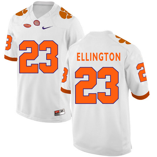 Clemson Tigers White Andre Ellington Football Jersey