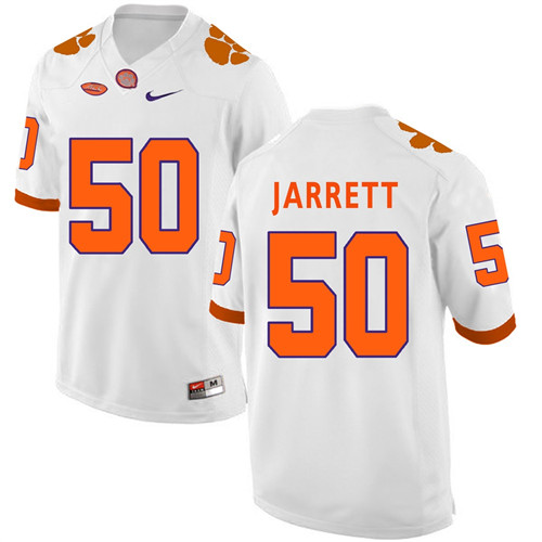 Clemson Tigers White Grady Jarrett Football Jersey