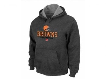 Cleveland Browns Critical Victory Pullover Hoodie D.Grey