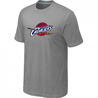 Cleveland Cavaliers Big & Tall Primary Logo L.Gray T-Shirt