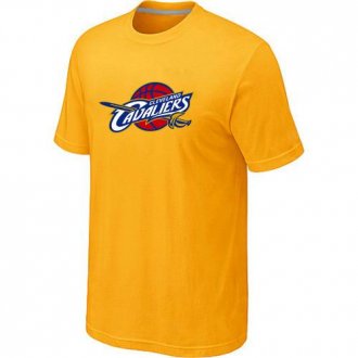 Cleveland Cavaliers Big & Tall Primary Logo Yellow T-Shirt