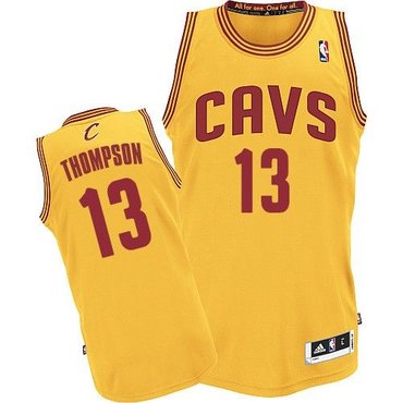 Cleveland Cavaliers Revolution 30 #13 Tristan Thompson Yellow Stitched NBA Jersey