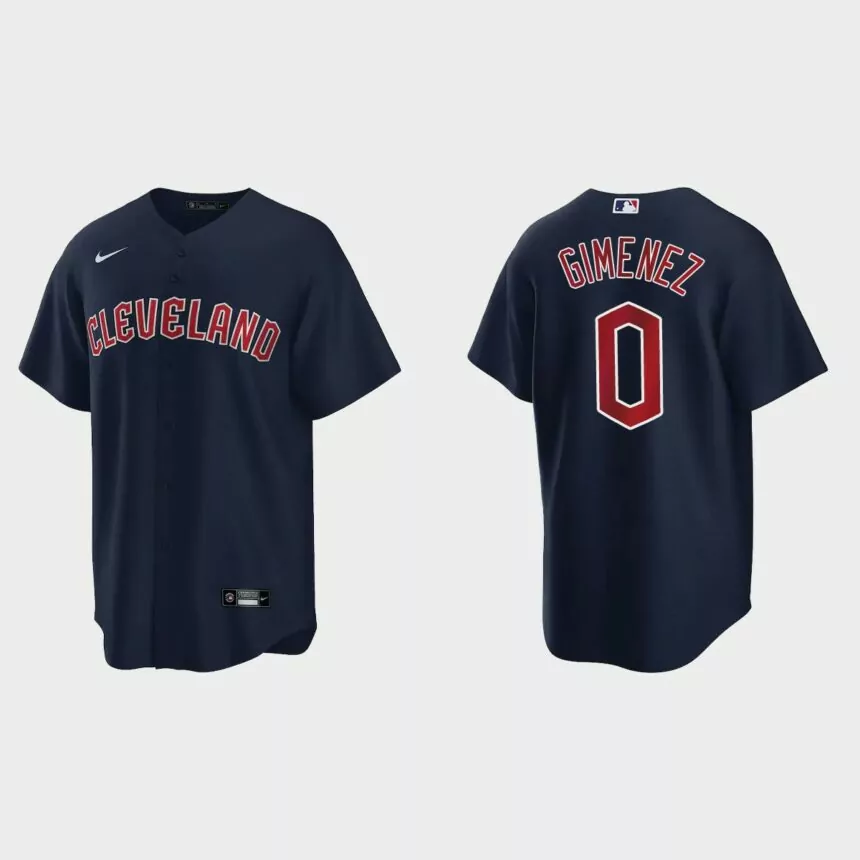Cleveland Guardians Andres Gimenez Replica Jersey – Navy