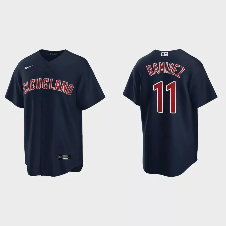 Cleveland Guardians Jose Ramirez Replica Jersey – Navy