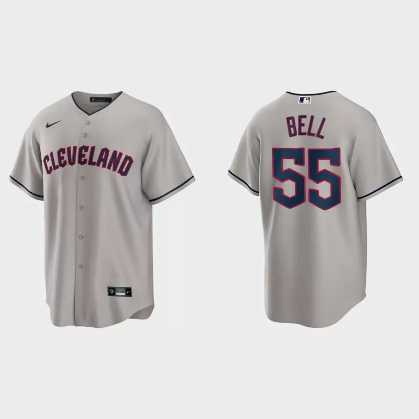 Cleveland Guardians Josh Bell Replica Jersey – Gray