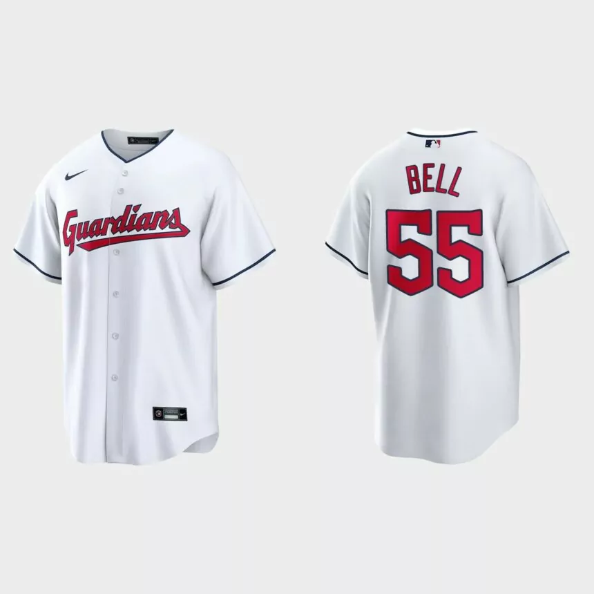 Cleveland Guardians Josh Bell Replica Jersey – White