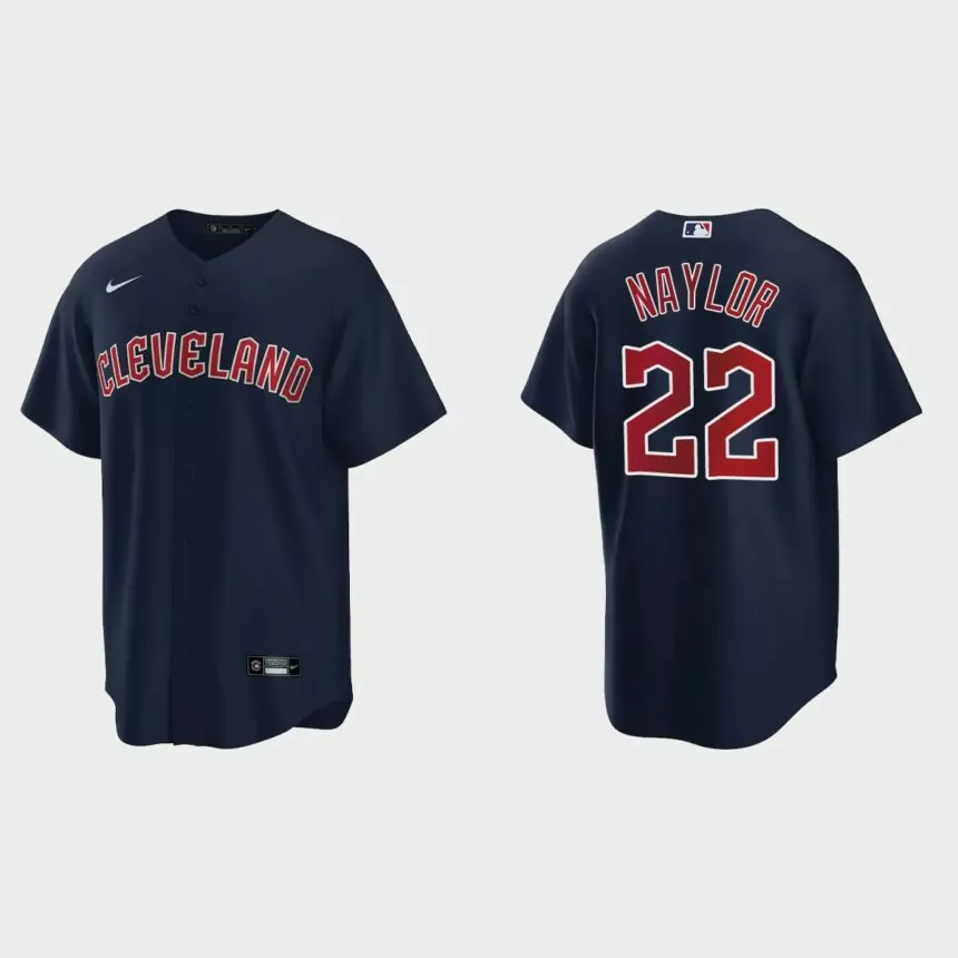 Cleveland Guardians Josh Naylor Replica Jersey – Navy