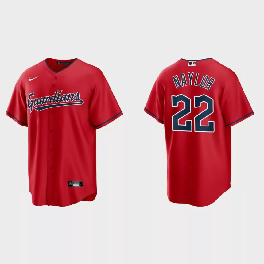 Cleveland Guardians Josh Naylor Replica Jersey – Red