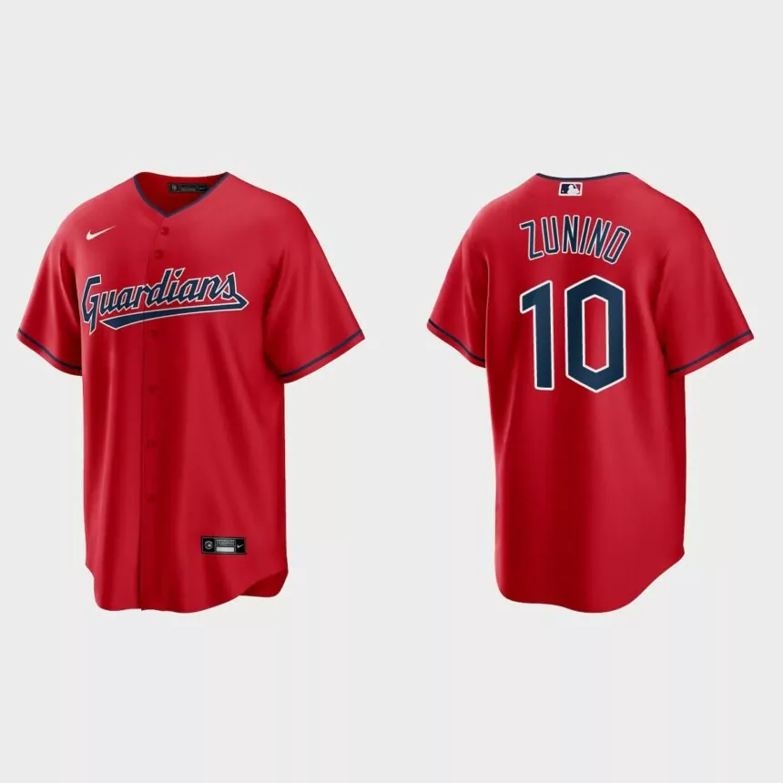 Cleveland Guardians Mike Zunino Replica Jersey – Red